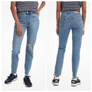 Levi's Premium 501 Skinny High Rise Button Fly WOMEN'S JEANS Size 26